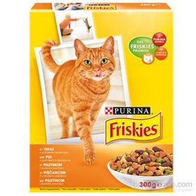 Friskies Tavuklu ve Sebzeli 300 gr Yetişkin Kedi Maması