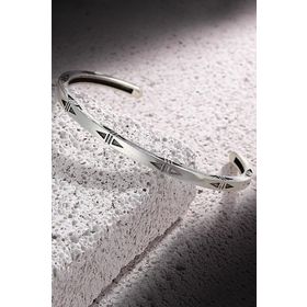FRNCH FRJ11095-1195-A Erkek Handmade Desenli Kelepçe Bileklik