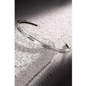 FRNCH FRJ11095-1195-A Erkek Handmade Desenli Kelepçe Bileklik