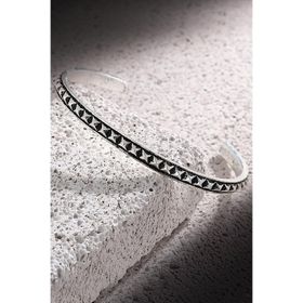 FRNCH FRJ11175-1275-A2 Handmade Piramit Desenli Antik Çok Renkli Erkek Kelepçe