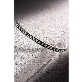 FRNCH FRJ11175-1275-A2 Handmade Piramit Desenli Antik Çok Renkli Erkek Kelepçe