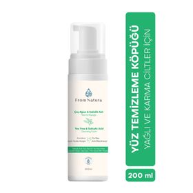 From Natura 200 ml Çay Ağacı ve Salisilik Asit Yıkama Köpüğü