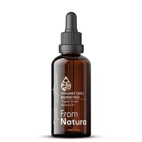 From Natura Organik Soğuk Sıkım 30 ml Tatlı Badem Yağı