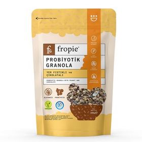 Fropie 200 gr Yer Fıstıklı Çikolatalı Probiyotik Granola