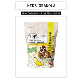 Fropie 240 gr Kids Kaju Muz Küpleri Granola