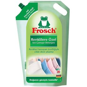 Frosch 18 Yıkama 1.8 lt Leke Karşıtı & Bakım Yapar Renkliler için Sıvı Deterjan