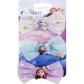 Frozen Cool Klipsli Simli 3'lü Paket Kelebek Toka