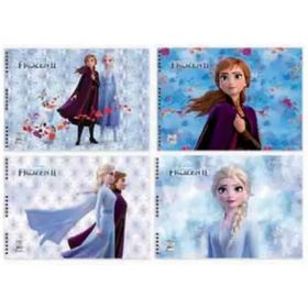 Frozen II 25x35 cm Spiralli Resim Defteri 15 Yaprak