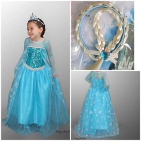 Frozen Kabarık Elsa Kostümü