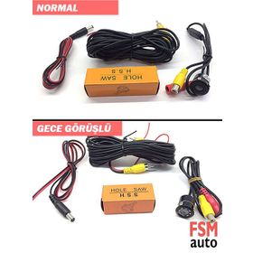 FsmAuto Araç Geri Görüş Kamerası Geri Vites Kamerası