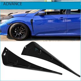 FsmAuto Honda Civic Fc5 Venti Piano Black 2 Adet Yan Çamurluk