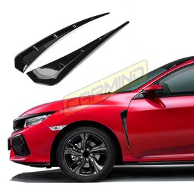 FsmAuto Honda Civic Fc5 Venti Piano Black 2 Adet Yan Çamurluk