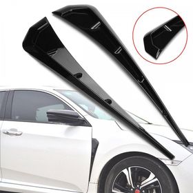 FsmAuto Honda Civic Fc5 Venti Piano Black 2 Adet Yan Çamurluk