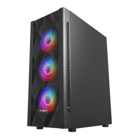 FSP CMT580B Fanlı 550 W Siyah E-ATX Gaming Bilgisayar Kasası