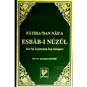FÂTIHA'DAN NÂS'A ESBÂB-I NÜZÜL İTHAL KAĞIT ( 2 CILT ) KUR'AN AYETLERININ İNİŞ SEBEPLERI - BEDREDDIN ÇETİNER