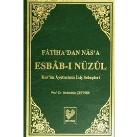 FÂTIHA'DAN NÂS'A ESBÂB-I NÜZÜL İTHAL KAĞIT ( 2 CILT ) KUR'AN AYETLERININ İNİŞ SEBEPLERI - BEDREDDIN ÇETİNER