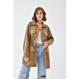 Ftz Women Camel 30715 Kadın Paraşüt Kap