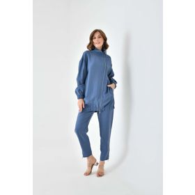 Ftz Women İndigo 30716 Kadın Modal Pantolonlu Takım