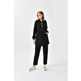 Ftz Women RBN4026 Siyah Kadın Scuba Oyşho İkili Takım