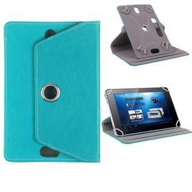 Fuchsia Alcatel 1T10 2020 10 inç Uyumlu 360° Dönebilen Standlı Kapaklı Universal Tablet Kılıfı