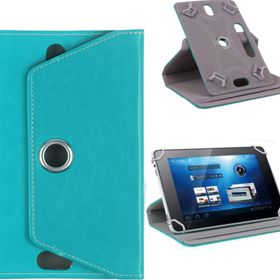 Fuchsia Alcatel 1T10 Smart 10 inç Uyumlu 360° Dönebilen Standlı Kapaklı Universal Tablet Kılıfı