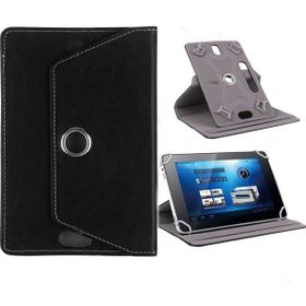 Fuchsia Apple iPad 1.2.3.4.5.6. Nesil 9.7 inç Uyumlu 360° Dönebilen Standlı Kapaklı Universal Tablet Kılıfı