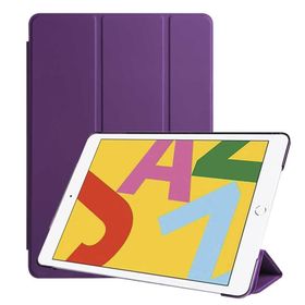 Fuchsia Apple iPad 10.2'' 9.Nesil 2021 Smart Cover Standlı 1-1 Flip Smart Akıllı Tablet Kılıfı