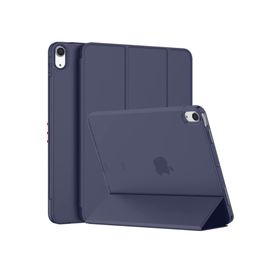 Fuchsia Apple iPad 10.9 inç 10.Nesil Uyumlu Smart Cover Standlı Katlanabilir Akıllı Tablet Kılıfı