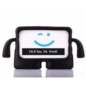 Fuchsia Apple İpad 10,9 İnç 10. Nesil Uyumlu İbuy Standlı Yumuşak Eğlenceli Çocuk Tablet Kılıfı