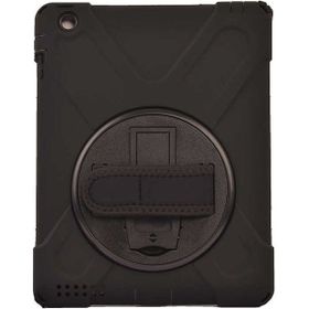 Fuchsia Apple iPad 2 3 4 Uyumlu Defender Zırh Askılı 360° Dönebilir Standlı Tam Koruma Tablet Kılıfı