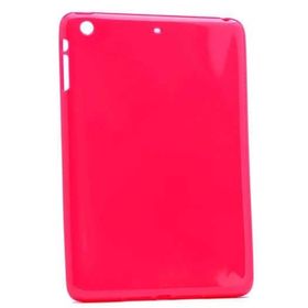 Fuchsia Apple iPad 5 Air Kılıf Tablet Süper Silikon Kapak Kılıf
