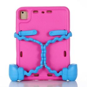 Fuchsia Apple iPad 6 Air 2 Eva Boxer Tablet Silikon Kılıf