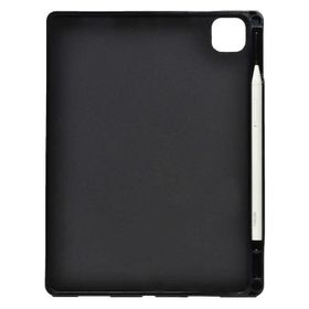 Fuchsia Apple iPad Pro 12.9 2020 Kalemli Tablet Silikon Kılıf