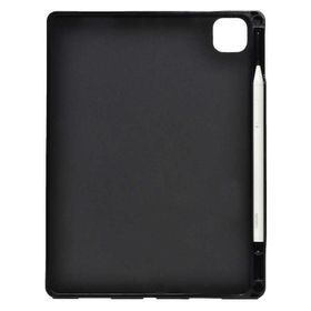 Fuchsia Apple iPad Pro 12.9 2020 Kalemli Tablet Silikon Kılıf