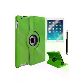 Fuchsia Apple iPad Pro 12.9 Yeşil Dönebilen Standlı Kılıf
