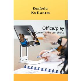 Fuchsia Ayarlanabilir Masaüstü Stand Özellikli Tablet Telefon Tutucu
