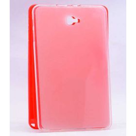 Fuchsia Galaxy Tab A 10.1 2016 P585 Tablet Süper Silikon Kapak Kılıf