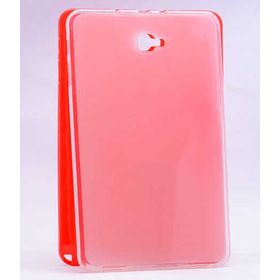 Fuchsia Galaxy Tab A 10.1 2016 P585 Tablet Süper Silikon Kapak Kılıf