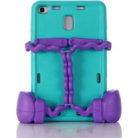 Fuchsia Galaxy Tab A 8.0 2019 T290 Mor Eva Boxer Tablet Silikon