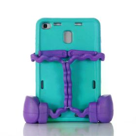Fuchsia Galaxy Tab A 8.0 2019 T290 Mor Eva Boxer Tablet Silikon