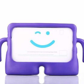 Fuchsia Galaxy Tab A Sm-t387 8 inç Uyumlu İbuy Standlı Yumuşak Eğlenceli Çocuk Tablet Kılıfı