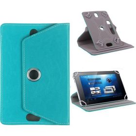 Fuchsia Galaxy Tab A7 Wifi SM-T500 10.4 inç Uyumlu 360° Dönebilen Standlı Kapaklı Universal Tablet Kılıfı