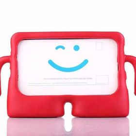 Fuchsia Galaxy Tab A8 10.5 Sm-x200 2021 Uyumlu İbuy Standlı Yumuşak Eğlenceli Çocuk Tablet Kılıfı