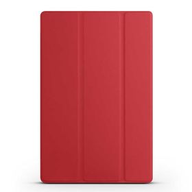 Fuchsia Galaxy Tab A8 10.5 SM-X200 2021 Uyumlu Smart Cover Standlı Akıllı 1-1 Tablet Kılıfı