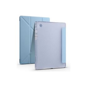 Fuchsia Galaxy Tab A8 10.5 SM-X200 Kalem Bölmeli Standlı Anti Şok Özellikli Kılıf
