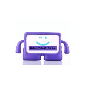 Fuchsia Galaxy Tab A9 8.7 inç Uyumlu iBuy Standlı Çocuk Mor Tablet Kılıfı