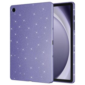 Fuchsia Galaxy Tab A9 Plus 11 inç Işıltılı Mor Tablet Kılıfı