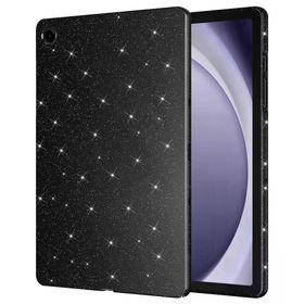 Fuchsia Galaxy Tab A9 Plus 11 inç Işıltılı Mor Tablet Kılıfı