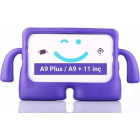Fuchsia Galaxy Tab A9 Plus 11 inç Uyumlu iBuy Standlı Çocuk X210-X216-X218 Mor Tablet Kılıfı