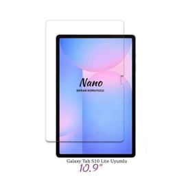 Fuchsia Galaxy Tab S10 Lite İle Uyumlu 10.9 İnç Nano Ultra İnce Tablet Ekran Koruyucu
